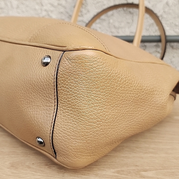 Gucci Princy Crystal Tan Leather Tote - Picture 8 of 15